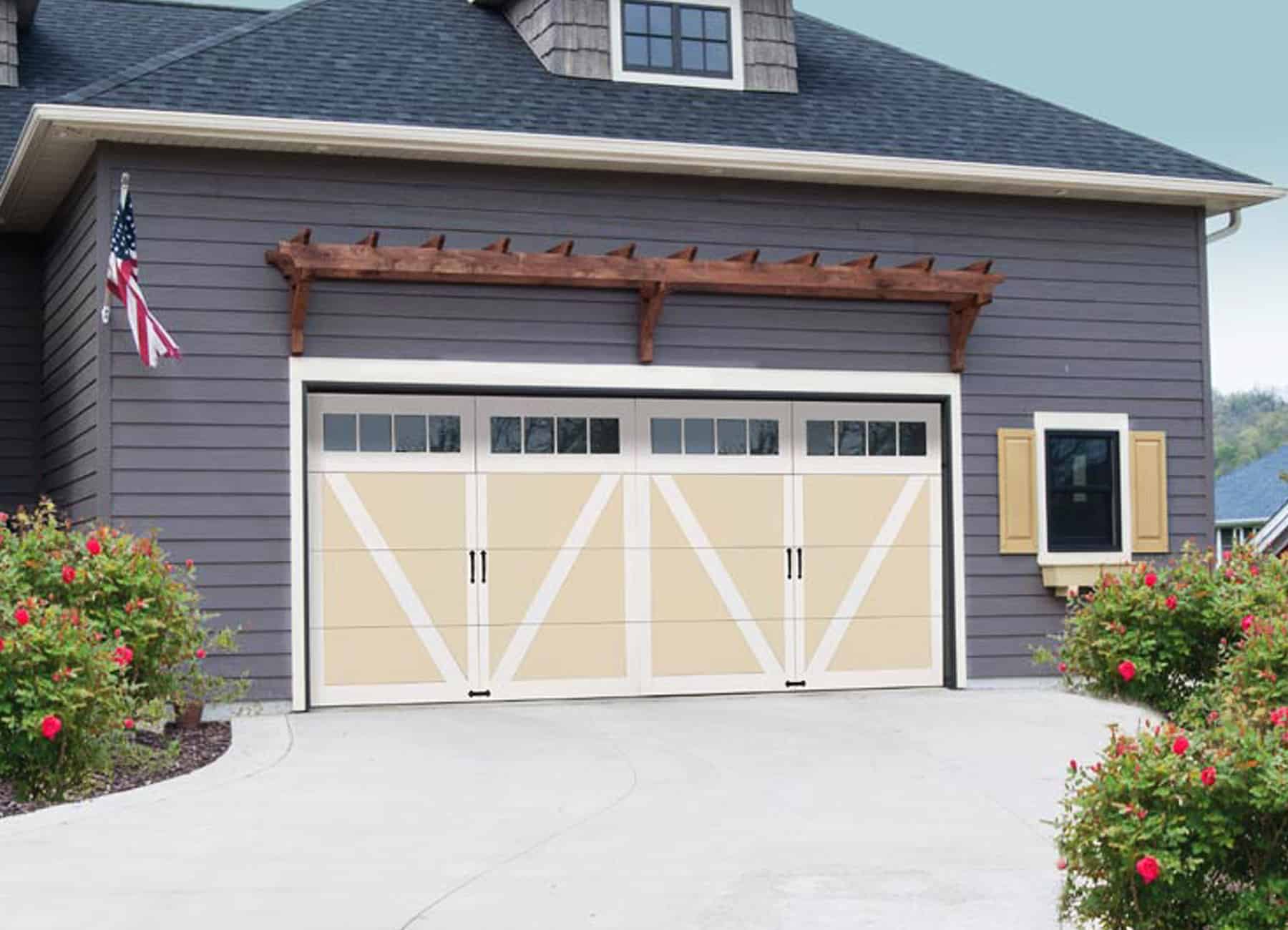 courtyard wind load garage doors overhead door company