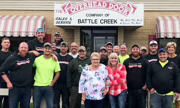 overhead door company of battle creek employees