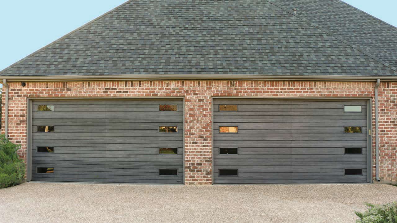 impression fiberglass garage doors