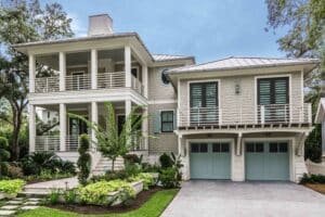 two residential overhead garage doors signature carriage custom pane window