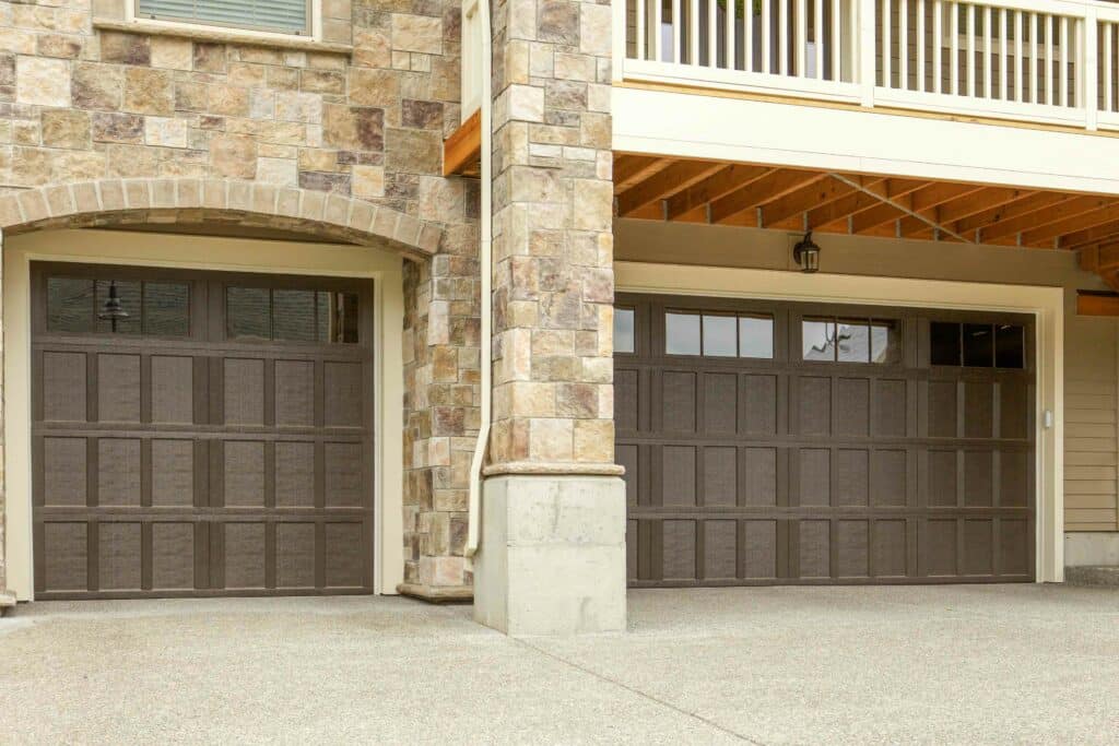 overhead garage door company residential carriage house model